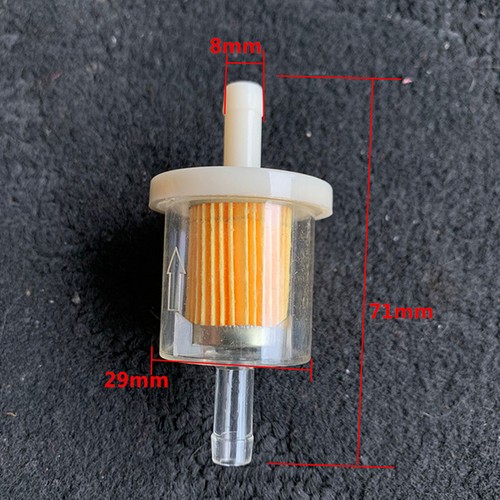 1PC 8mm Hose Motorcycle Petrol Gas Fuel Gasoline Oil Filter DIY Accessories _pu - Picture 5 of 6