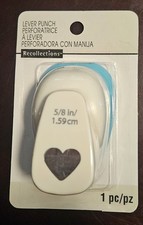 Recollections Lever Paper Punch 5/8 inch 1.59cm New Heart Shape