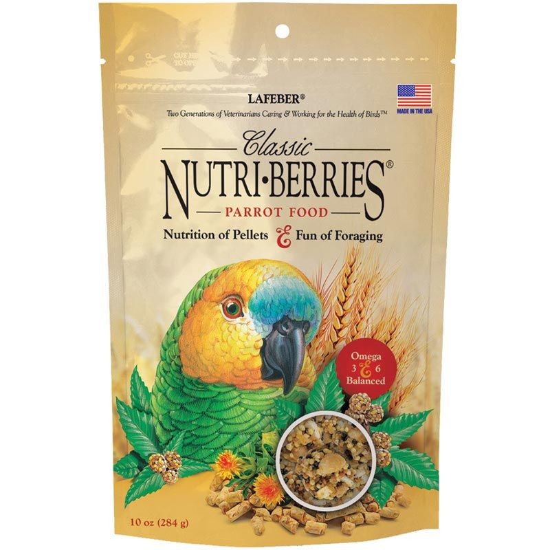 Bird, Lafeber Classic Nutri-Berries Parrot Food (10 oz)