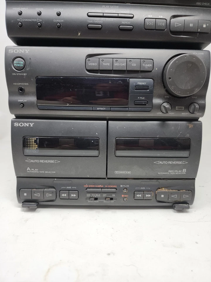 PARTS Sony MHC-C70 & DXA-C70 Hi-Fi Audio Component System Japan 1995 PARTS ONLY - Image 3 of 4