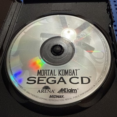 Mortal Kombat (Sega CD, 1993) Disc Only  Tested Works