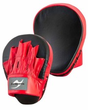 Ju-Sports Handpratzen vorgebogen, echt Leder - curved hand mitts