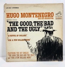 Hugo Montenegro The Good the Bad and the Ugly Vinyl LP 1968 Stereo Hugo Montenegro The Good the Bad and the Ugly Vinyl LP 1968 Stereo