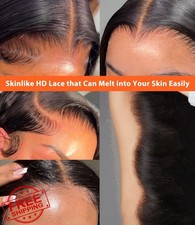 Mlip 2x6 HD Lace Closure Straight, 0.10mm Ultra Thin Invisible Swiss Lace, Sk...