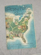 1955 PONTIAC OWNERS HANDBOOK MANUAL STAR CHIEF CHIEFTAIN DELCO 50S GM 55 56 1956