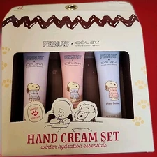 Peanuts Snoopy Hand Cream 3 Piece  Set