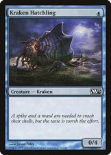 Kraken Hatchling MTG C Magic 2013 (M13) 58 LP