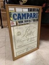 Vintage Campari Mirror Picture