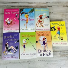 Lot Of 7 Carolyn Haines A Sarah Booth Delaney Mystery Series PB Books All Signed