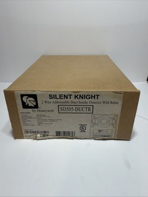 NEW Honeywell Silent Knight SD505-DUCTR Analog Duct Smoke Detector with Relay