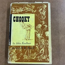Chooky HCDJ John Faulkner 1950 1st Edition WW Norton & Co VNTG