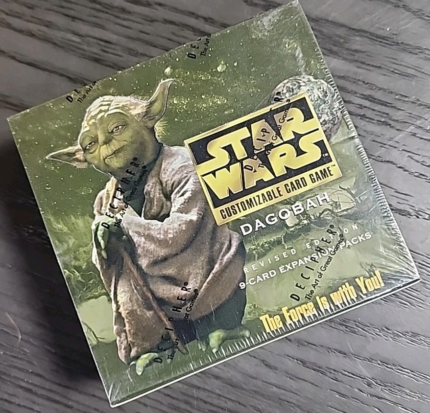 swccg booster box SWU: Shadows of the Galaxy Display SWCCG Premiere Sealed Booster and