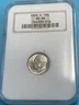 1956-D 10c Roosevelt Silver Dime NGC MS66 Old Fatty Holder