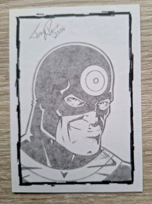 Marvels Sketch ''Bullseye'' von Tony Perna 