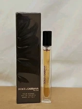 DOLCE & GABBANA The One 10ml  0.33.Oz Eau De Toilette Travel Spray Men's 