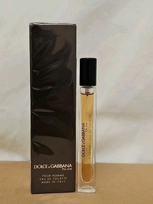 DOLCE & GABBANA The One 10ml 0.33.Oz Eau De Toilette Travel Spray