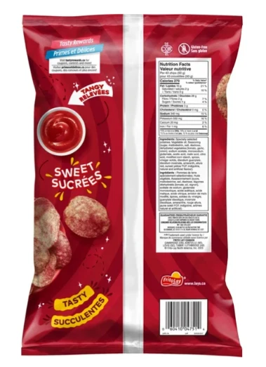 Lay's Ketchup Flavored Potato Chips, 220g (4 Pack) - Image 3 of 4