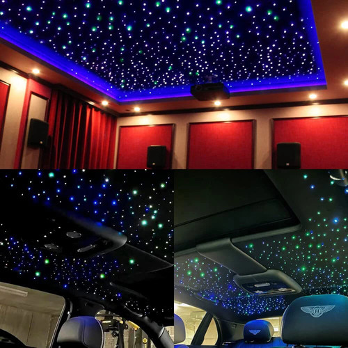 500pc Car Home Headliner Star Light kit Roof Twinkle Ceiling Lights Fiber Optic - Picture 20 of 21
