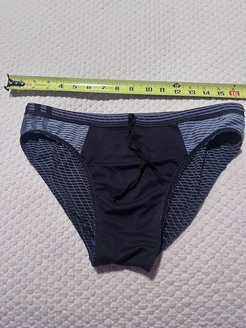 Calzoncillo de natación Adidas para hombre - talla 34 - diseño azul Foto 4 de 4