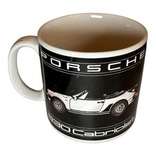 Vintage Chadwick Miller Porsche 930 Cabriolet Ceramic Coffee Mug Cup Retro
