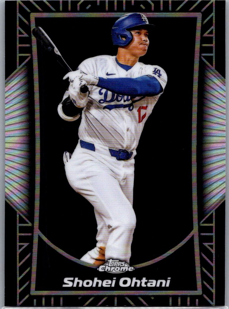 2025 Topps Chrome #SE-1 Shohei Ohtani Shadow Etch
