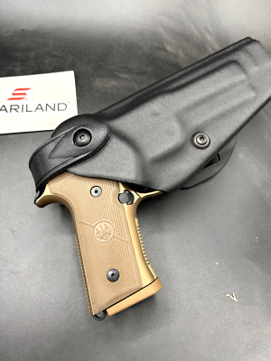Safariland ホルスター ベレッタM9 New SAFARILAND Beretta 92 M9, M9A1 M9A3 Belt Holster, Black 6280