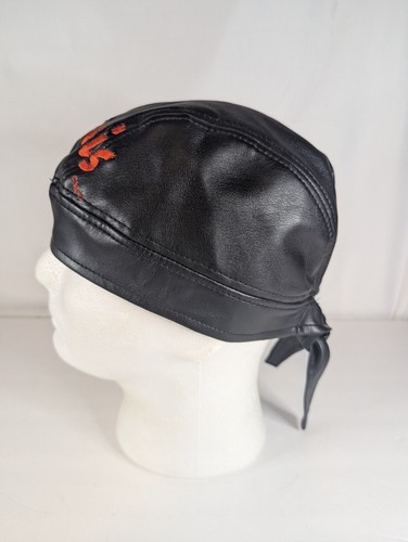 Sturgis Skull Headwrap Biker Doo Rag Do-rag Cap Embroidery VTG - Picture 2 of 8