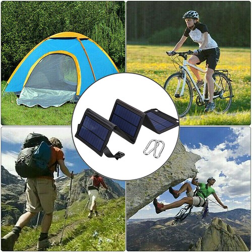 6w 8w 10w Foldable Monocrystalline Solar Panel Kit For Phone/Car Boat/Camping - Picture 8 of 15