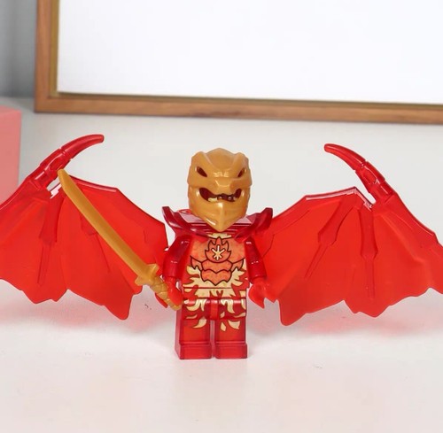 8pcs Ninja Elemental Dragons Lloyd/Kai Golden Ice Dragon Minifigure bulding Set - Picture 6 of 10