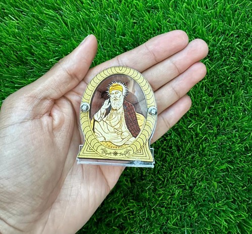 Sikh Wood Ten Guru Nanak Gobind Singh Baba Deep Singh Souvenir Car Dasboard OF24 - Imagen 14 de 34
