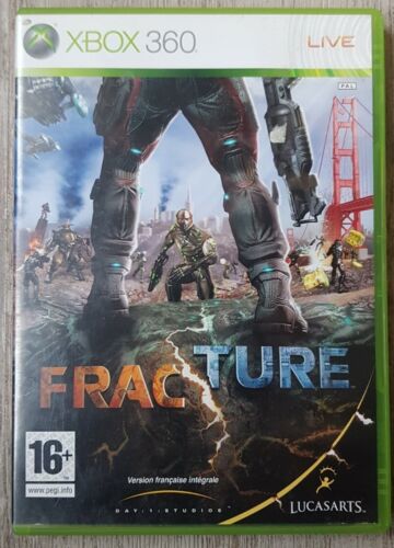FRACTURE MICROSOFT XBOX 360° TBE VERSION FRANCAISE. - Photo 1/2