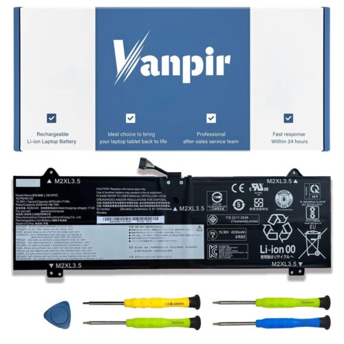 VANPIR L19C4PDC Laptop Battery 15.36V 71Wh for Lenovo Yoga 7-14ITL5/7-15ITL5