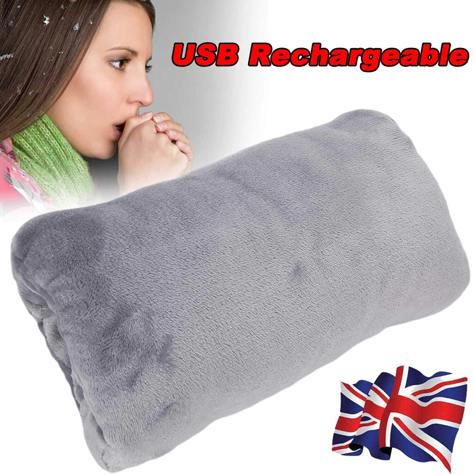 USB Electric Electric Hand Warmer Pad Heat Pouch Velvet Hand Warmer Pocket New