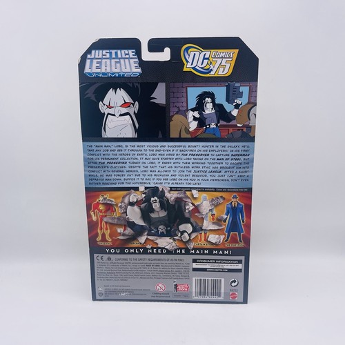 LOBO JUSTICE LEAGUE UNLIMITED MATTYCOLLECTOR EXCLUSIVE 5” NIP MATTEL - 第 8/23 張圖片