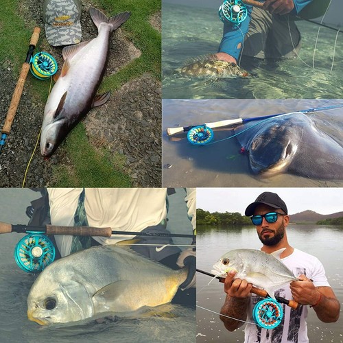 Maxcatch SPARTA Wasserdichte Fliegenfischen Rolle 3-10WT Leichtgewicht - Picture 5 of 12