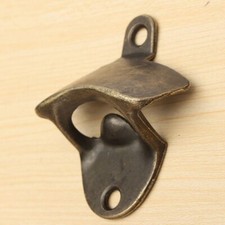UK 4 pcs Retro Wall Mount Beer Opener Soda Bottle Antique Metal Bar Corkscrew