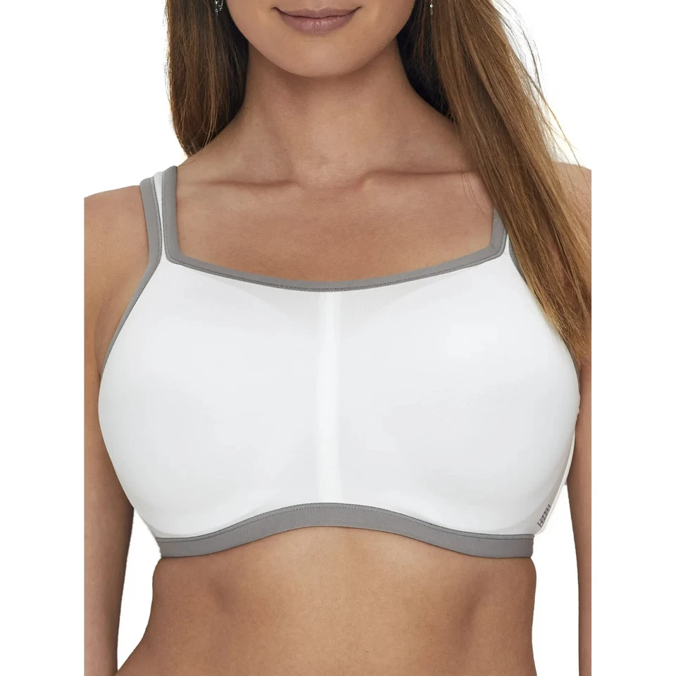 Sujetador deportivo convertible Natori L93911 para mujer blanco Yogi Contour talla 32D Foto 3 de 4