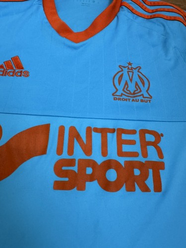 CAMISETA DE FUTBOL OLÍMPICA DE MARSEILLE 2014 2015 TERCERA CAMISETA ADIDAS TALLA S - Imagen 4 de 10
