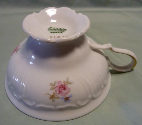 EDELSTEIN BAVARIA GERMANY CUP&SAUCER #21613 FLORENCE PATTERN BEAUTIFUL DESIGN - Picture 7 of 8