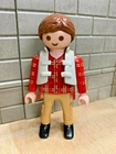 Playmobil character man mesh shirt vest 08 - for custom rare vintage