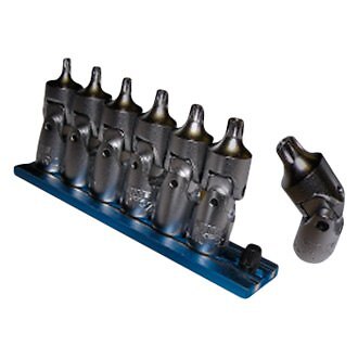 VIM Tools 1/4'' Drive Torx U-Joint Bit Socket Set 7 Pieces