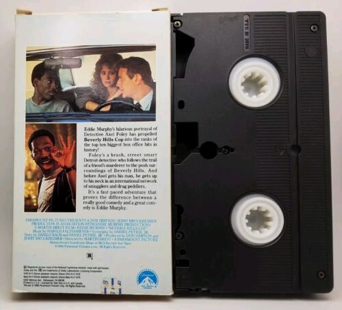 Beverly Hills Cop VHS, Pre-owned, Very Good Condition, 1989 Paramount Pictures - Picture 2 of 2