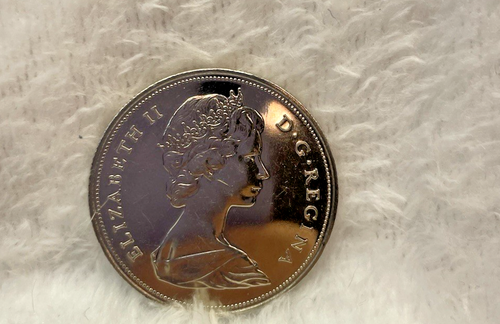 1971 Canadian $1 Dollar Proof-Like Coin Uncirculated. Special 100 Year B.C. Ed!