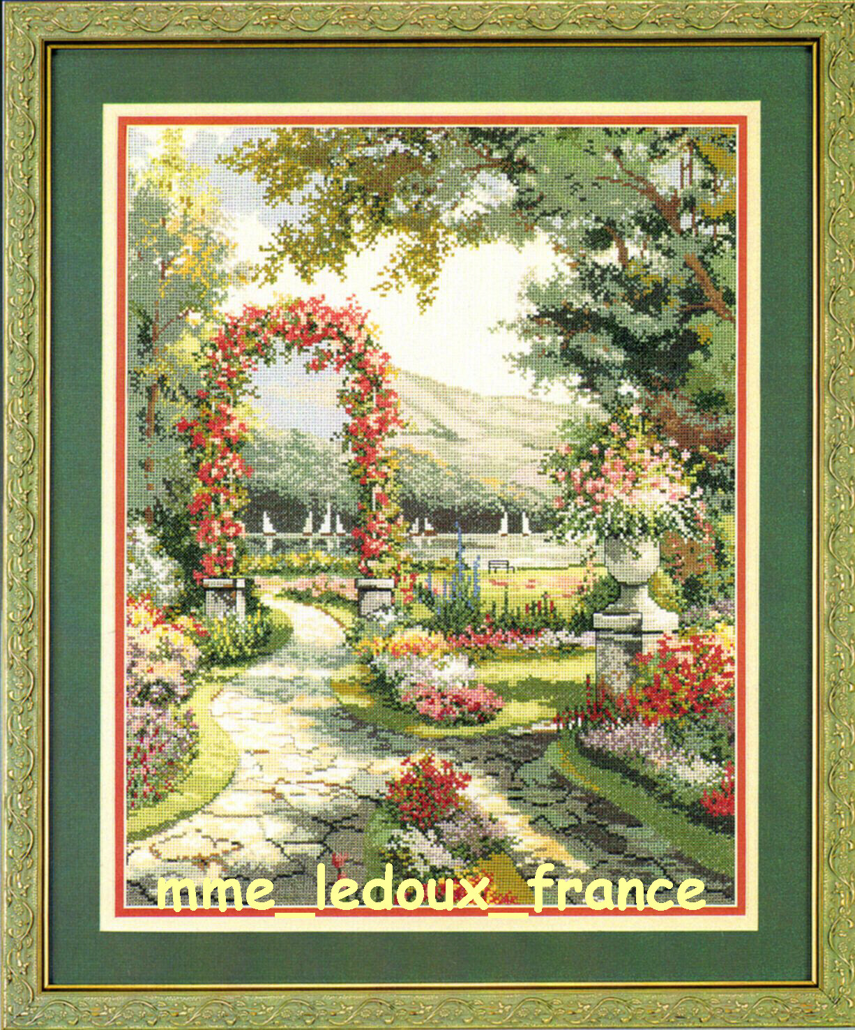 Kit point de croix Elsa Williams JCA 03231 Lake View Pt broderie USA neuve
