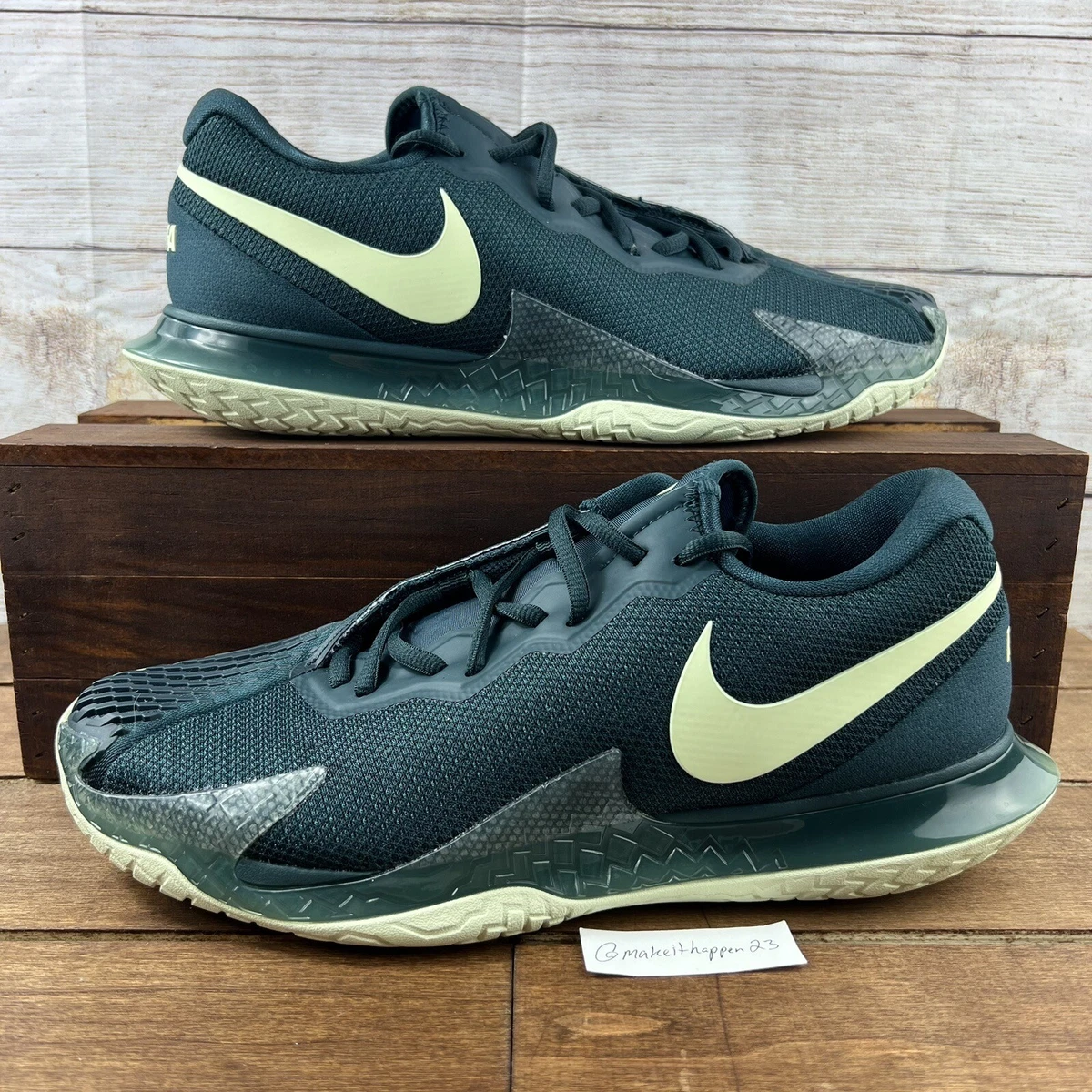 Nike Court Zoom Vapor Cage 4 Rafa 'Deep Jungle' Green DD1579-301
