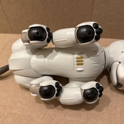 Sony AIBO ERS-1000 Robot Dog Ivory White + Accessories
