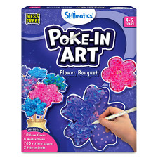 Skillmatics Art Activity - Poke-in Art Flower Bouquet, for Ages 4 - 9