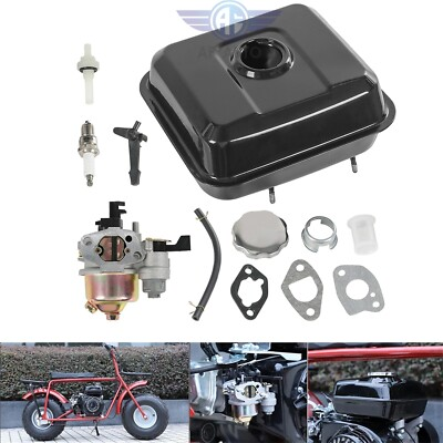 #ad #ad Gas Fuel Tank Carburetor Kit For Predator 212cc 196cc For Honda GX200 GX160 $332.97