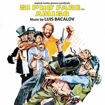 Luis Bacalov Si Puo' Fare... Amigo OST LP Digitmovies 2019 It Can Be Done Amigo