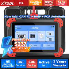 XTOOL USED D7 Auto Full System Diagnostic Sca...
